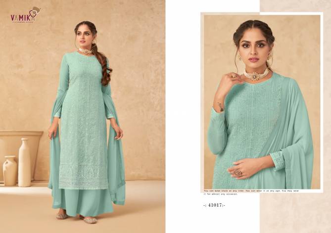 Vamika Simona 3 Heavy New Exclusive Wear Georgette Ready Made Collection