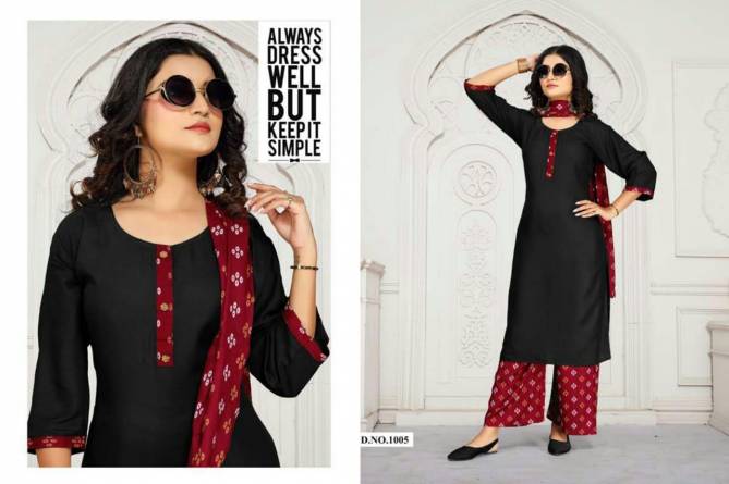 Ft Natural Latest Fancy Rayon Regular Wear Readymade Salwar Suit Collection