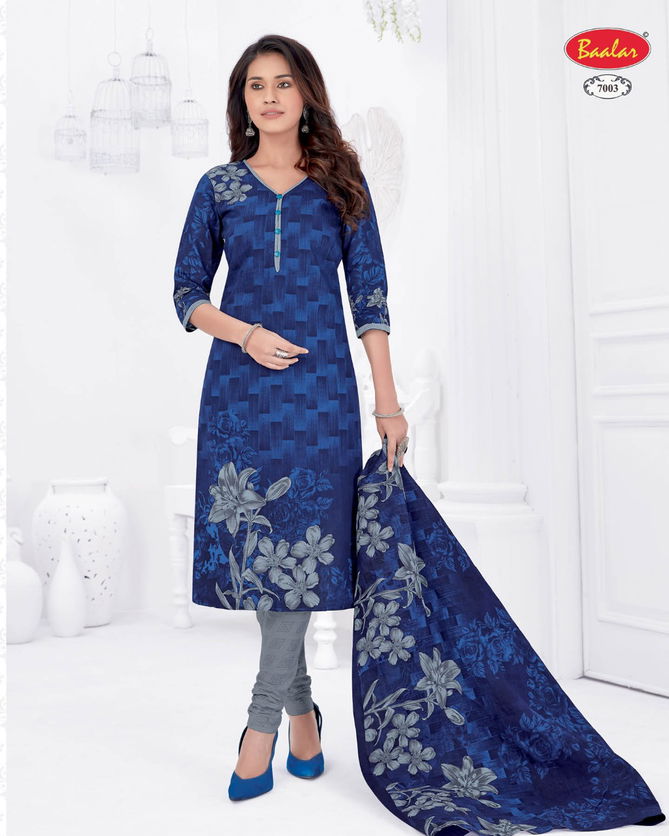 Baalar Zaara 7 New Collection Of Pure Cotton Printed Dress Material 