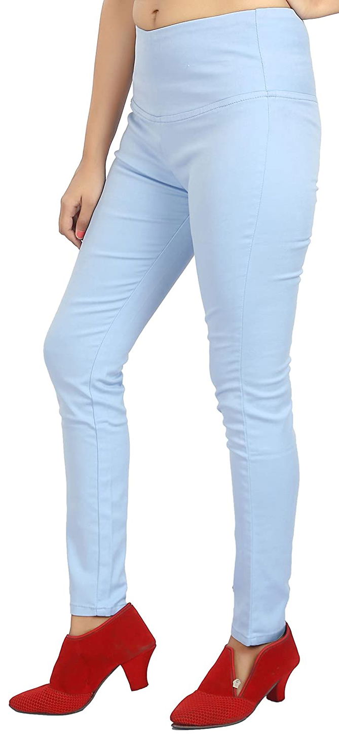 Swara Broad Belt Pant Beautiful Denim Comfortable Casual Wear Collection
