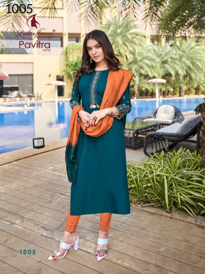 Ladies Flavour Pavitra 2 Latest Designer Ethnic Wear Ready Made Collection