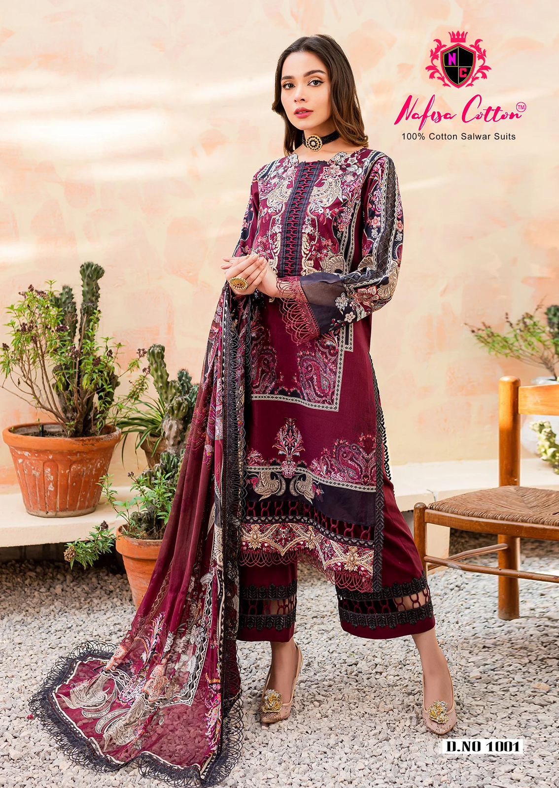 Saniya Vol-01 By Nafisa Karachi Dress Material Wholesale Market In Surat