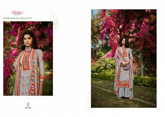 Belliza Swara 2 Designer Ethnic Wear Pure Original Heavy Jam Cotton Digital Print Dress Material Collection
