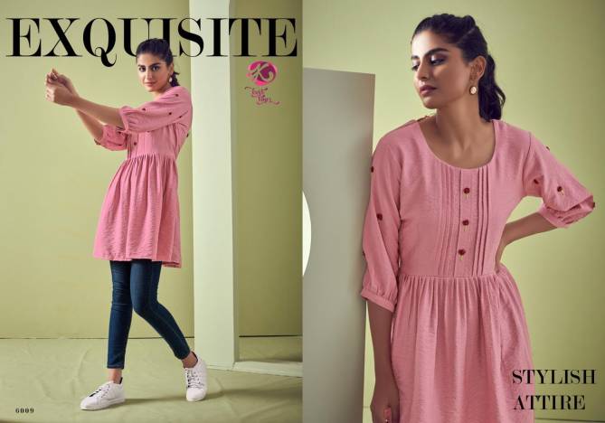 KURTI TIMES ORCHID VOL-2 Latest Fancy Designer Casual Wear Viscose Fancy embroidery work Heavy Kurtis Collection