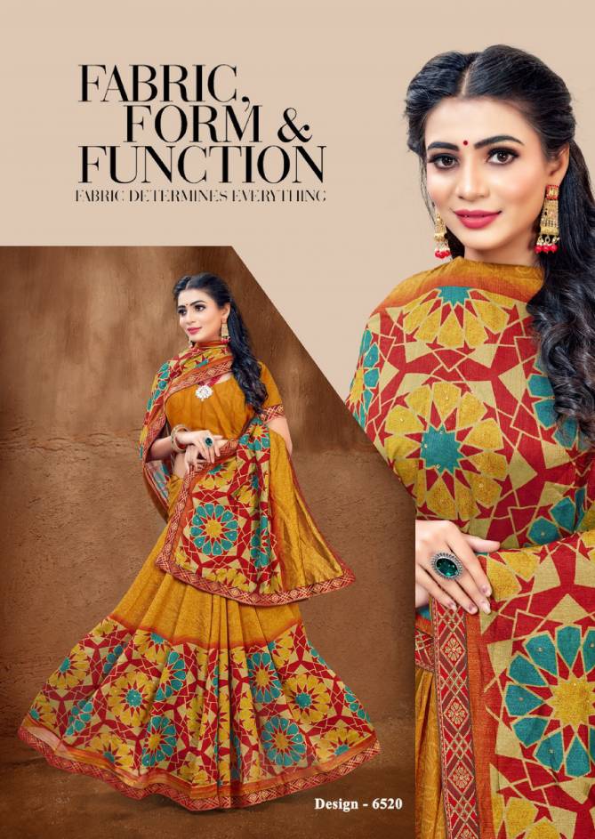 Khusboo 7 fancy Regular Wear vichitra Silk Printed Heavy Latest Designer Sarees Collection