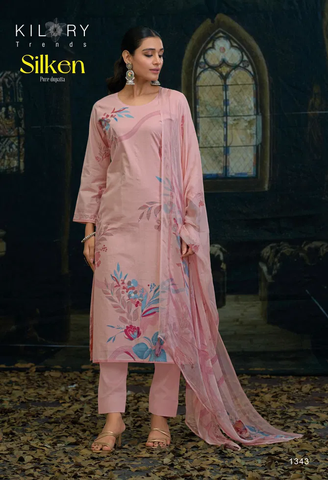 Silken By Kilory Lawn Cotton Digital Printed Salwar Kameez Online Wholesale