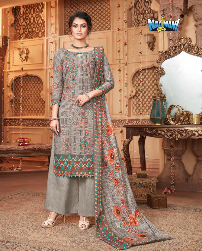 Nagmani Yariya Vol-1 Latest fancy Designer Casual Regular Wear Cotton Printed Dress Material Summer Collection