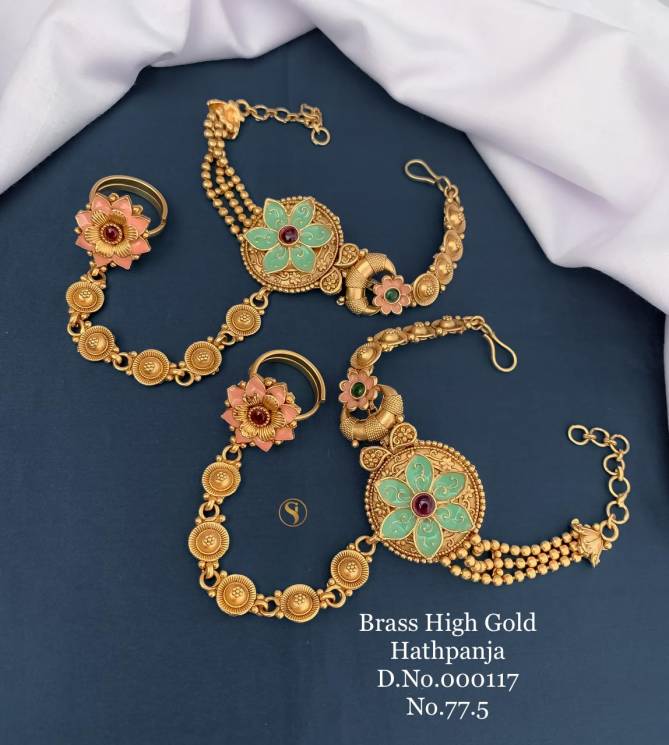 High Gold Hath Panja Set Wholesalers In Delhi