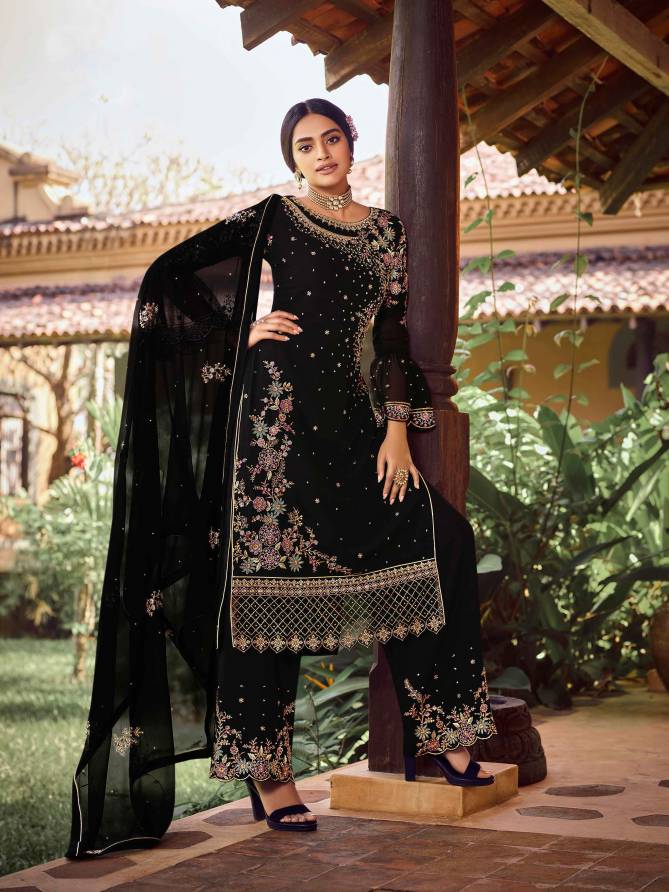 Navya 22985 Georgette with Embroidery Sequence work Festive Wear Designer Salwar Kameez

