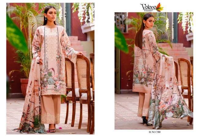 Volono Firdous 11 Latest Fancy Casual Wear Pure Cotton Pakistani Salwar Kameez Collection
