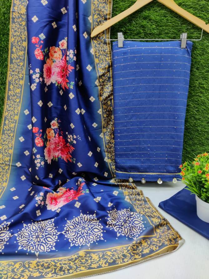 Rnx Dayble Modal Sequence Casual Wear Cotton Silk Dress Material Collection
