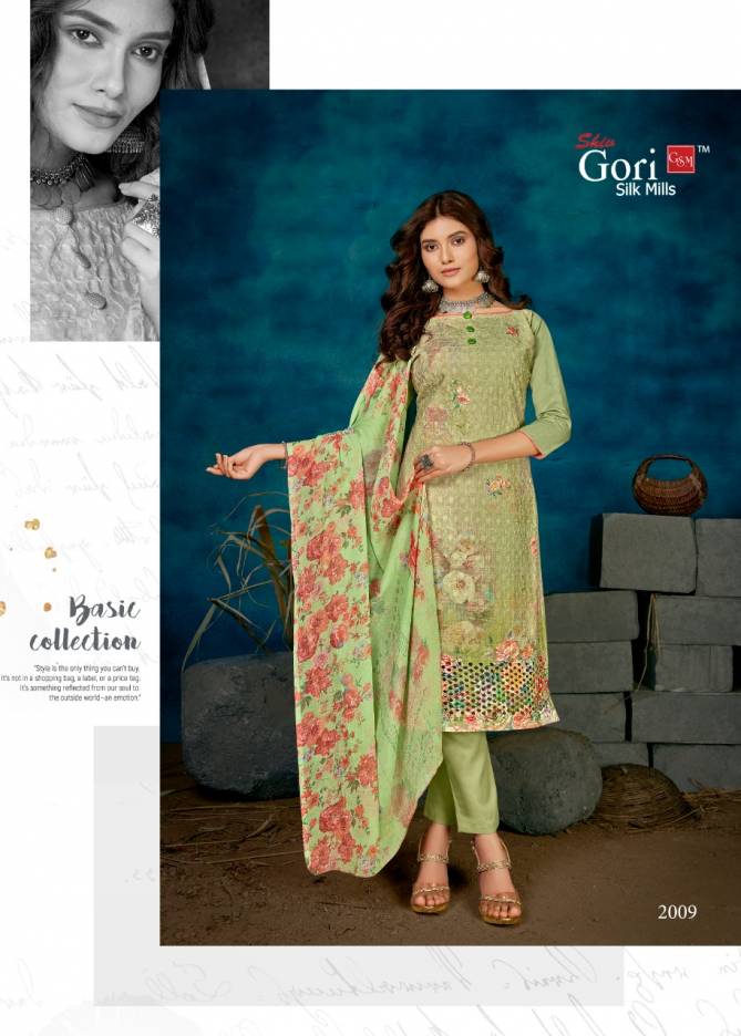 Gori Good News Vol 2 Exclusive Heavy Digital Printed Work Cotton Dress Material Collection 
