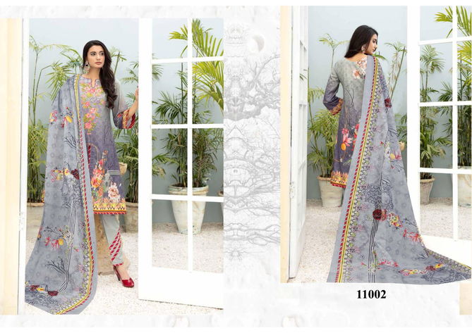 Iris 11 Latest Fancy Designer Casual Wear Cotton Karachi Dress Materials Collection
