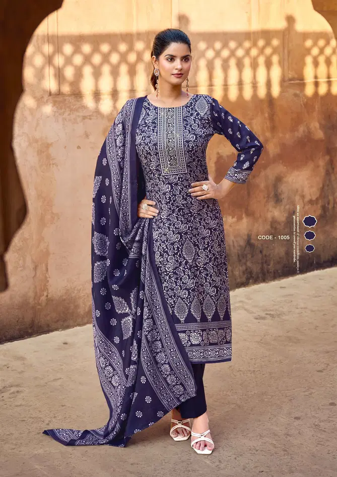 Gulbahar By Roli Moli  Pashmina Dress Material Wholesale Market