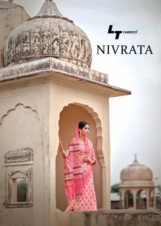 Lt Nivrata Silk Regular Casual Wear Printed Cotton Silk Sarees Collection
