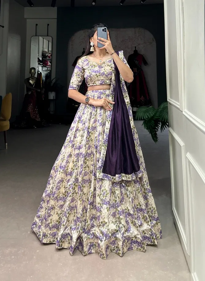 Aawiya 1030 Tussar Silk Occasion Surat Lehenga Choli Wholesale Market