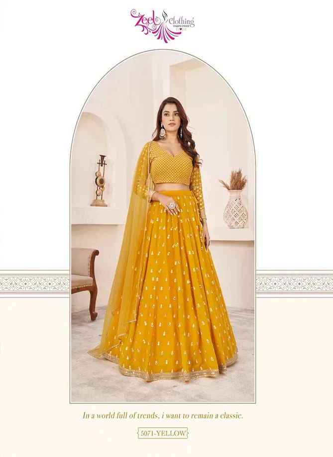 Anchal By Zeel Clothing Wedding Georgette Lehenga Choli Wholesale In Delhi 