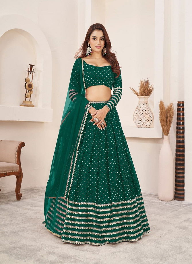 Anchal Vol 3 By Zeel Clothing Wedding Georgette Lehenga Choli Suppliers In India