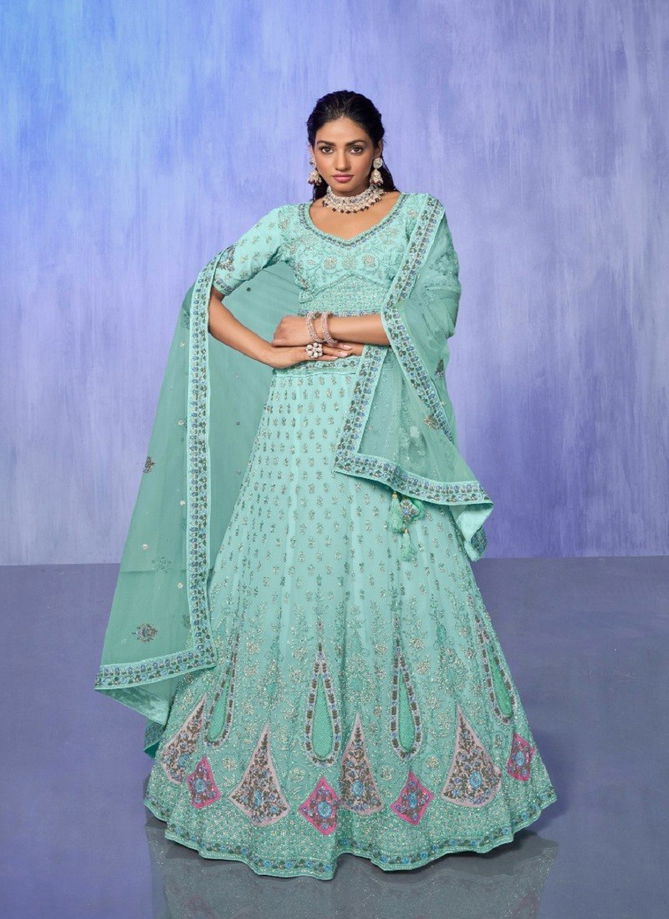 Look Book by Arya Embroidered Designer Lehenga Choli Catalog