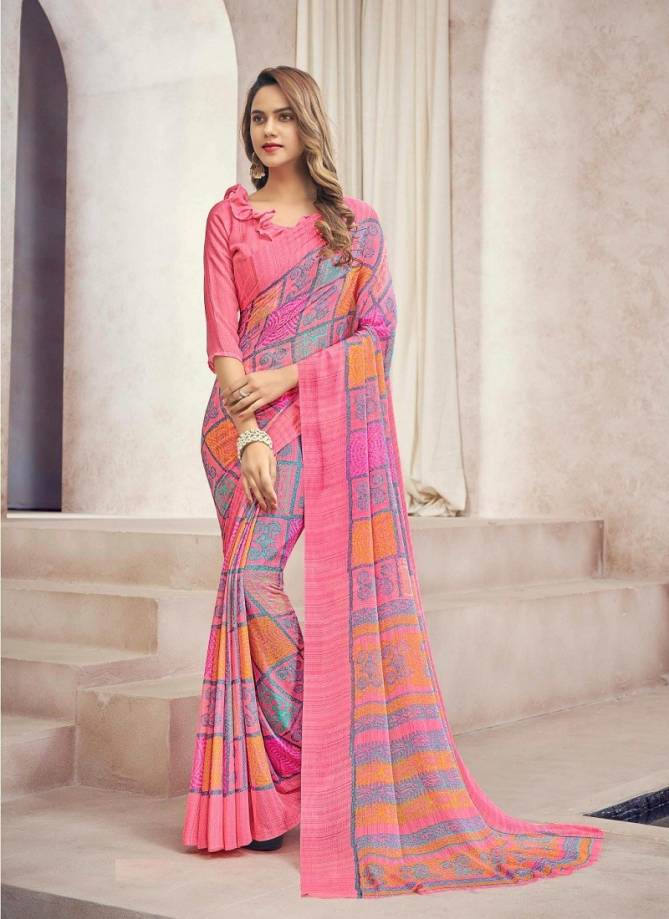 Star Chiffon 88th Edition By Ruchi Chiffon Saree Catalog