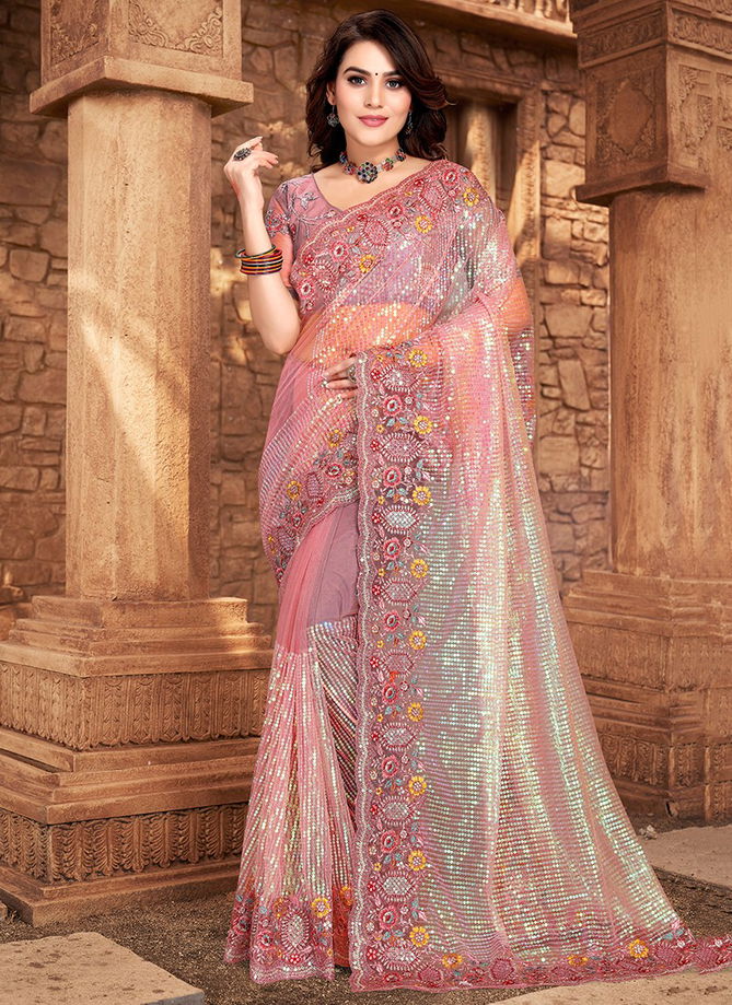 Samahita Designer Wholesale Party Wear Sarees Catalog