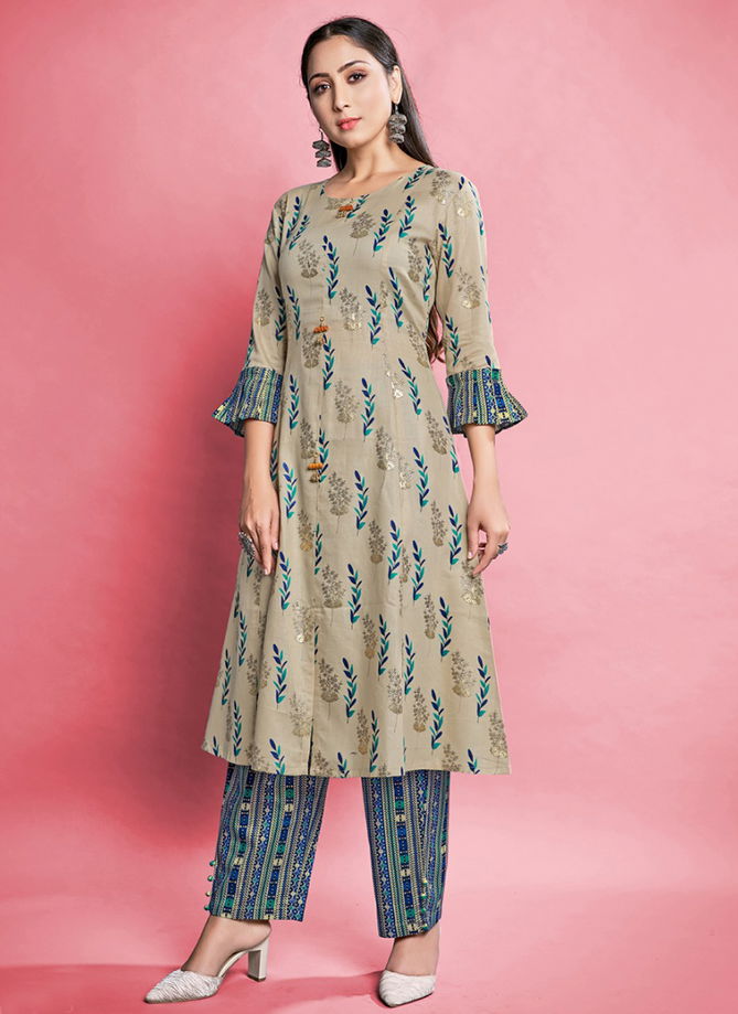 Sanjana Printed Wholesale Kurti With Bottom