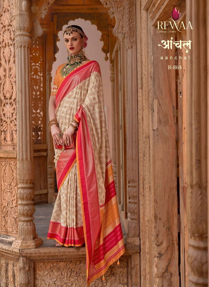 Aanchal By Rewaa Silk Sarees Catalog