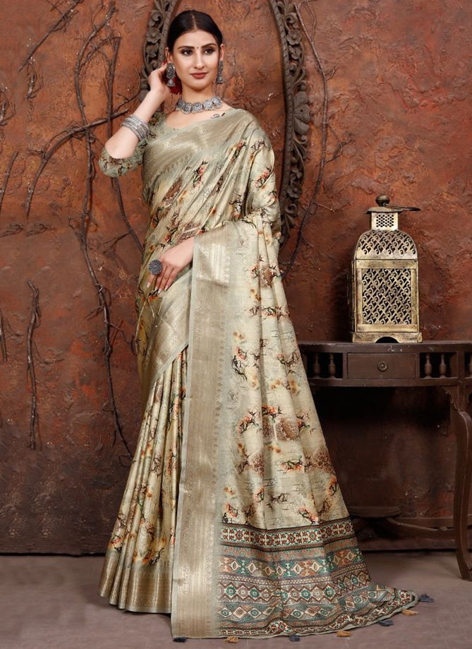 Heritage Digital Vol 3 Mintorsi Ethnic Wear Wholesale Printed Sarees Catalog