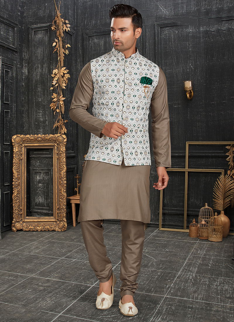 Outluk Vol 69 A Function Wear Wholesale Modi Jacket Kurta Pajama