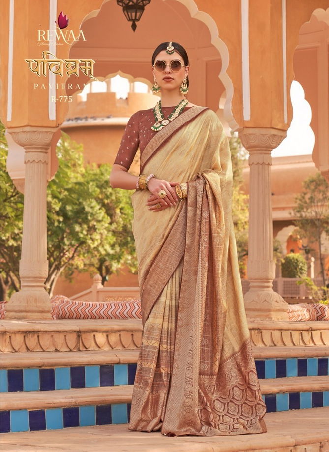 Pavitram By Rewaa Silk Saree Catalog