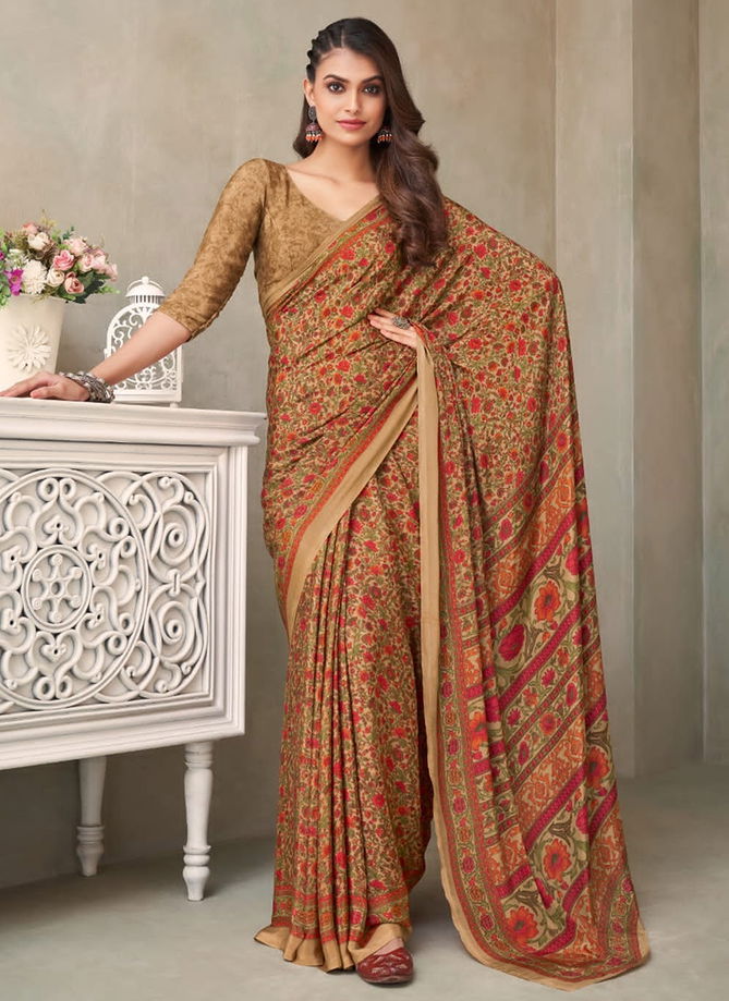 RUCHI VIVANTA SILK 18TH EDITION Regular Wear Wholesale Printed Sarees Catalog