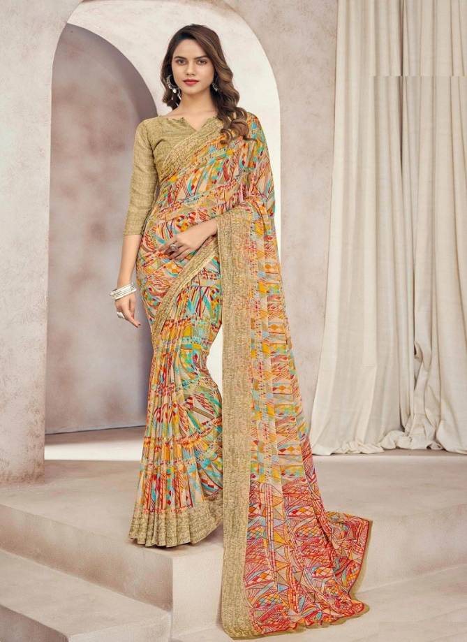 Star Chiffon 88th Edition By Ruchi Chiffon Saree Catalog