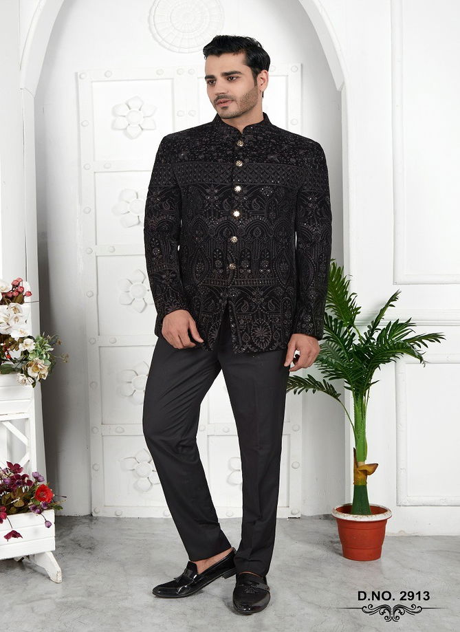 Party Wear Mens Desginer Jodhpuri Jacket Wholesale Online