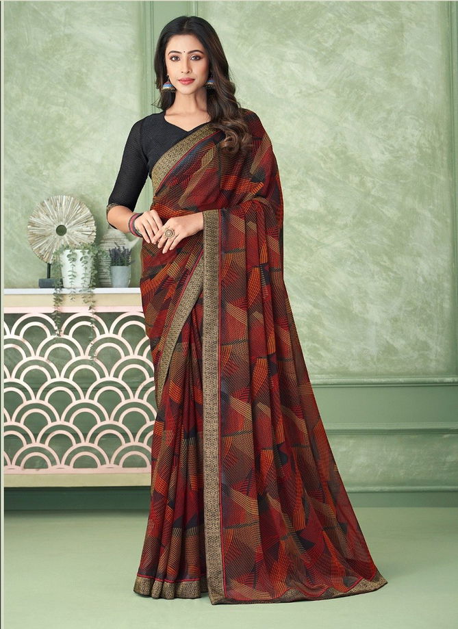 Savera Vol 6 By Ruchi Chiffon Saree Catalog