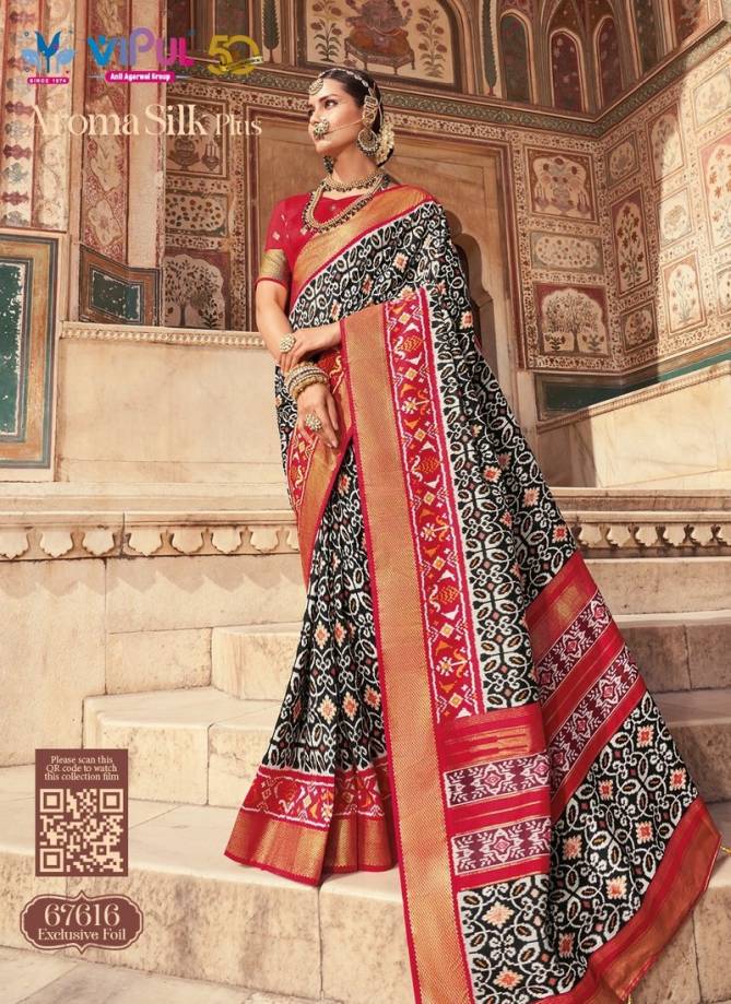 Aroma Silk Plus By Vipul Silk Saree Catalog