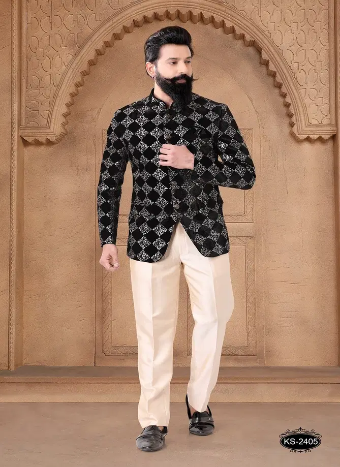 1632 Designer Party Wear Mens Jodhpuri Suits Wholesalers In Delhi