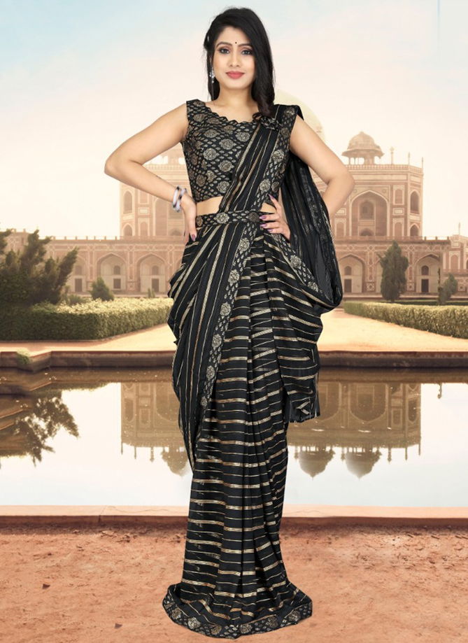 1016076 Printed Wholesale Wedding Wear Sarees Catalog