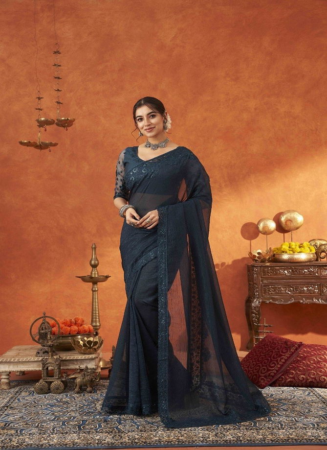 Anamika By Suma Designer Fancy Wholesale Saree Suppliers In Mumabi