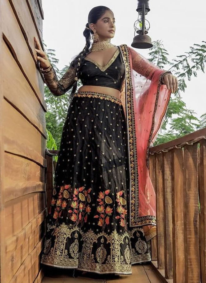 Black Colour Flairy Beats Vol 2 Wholesale Designer Lehenga Choli Catalog 1013