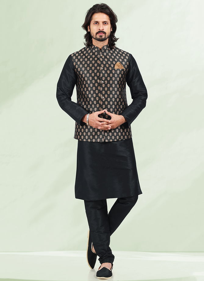 Function Wear Wholesale Modi Jacket Kurta Pajama Catalog