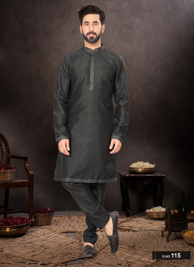 GS Fashion Wedding Mens Wear Designer Kurta Pajama Wholesale Market In Surat