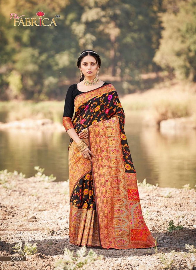 Kashmiri Silk Vol 2 By The Fabrica Wedding Sarees Catalog