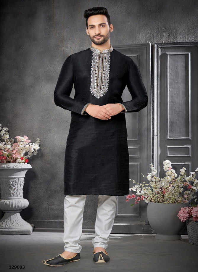 Outluk Vol 129 Party Wear Mens Kurta With Pajama Catalog