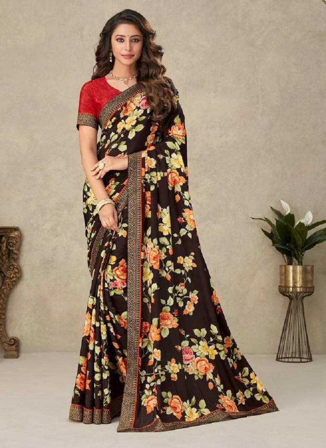 Samaira 3rd Edition By Ruchi Sarees Crepe Silk Casual Wear Designer Saree Catalog