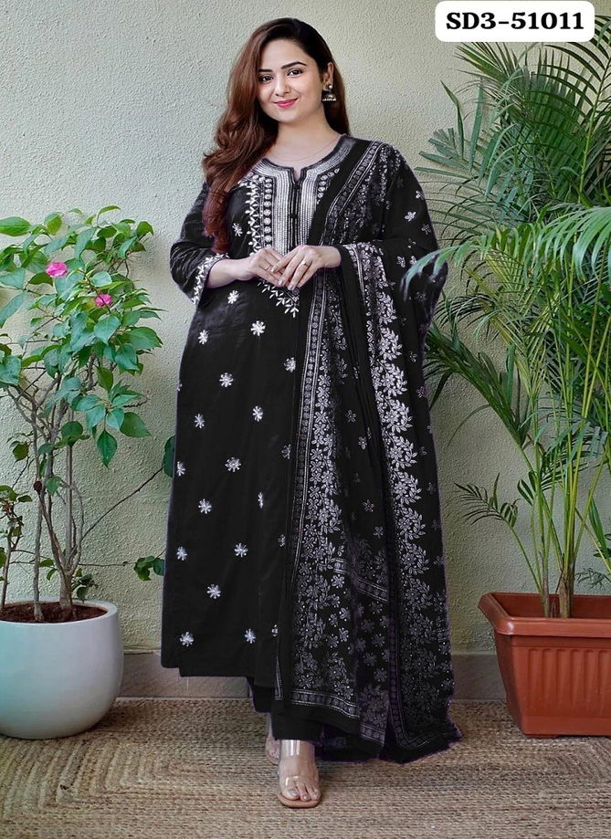 Sui Dhaga Vol 3 By Rasili Nx Rayon Cotton Chikankari Embroidery Kurti With Bottom Dupatta orders In India