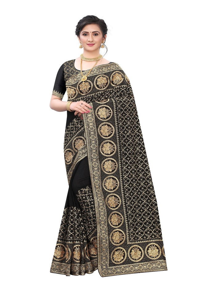 Wish By Utsav Nari Embroidery Wedding Sarees Surat Wholesalers In Delhi