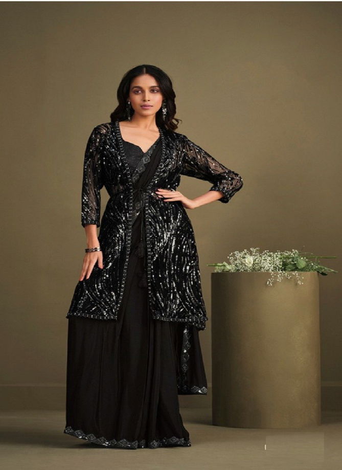 Black La Belle By Mahotsav Designer Saree Catalog 23012