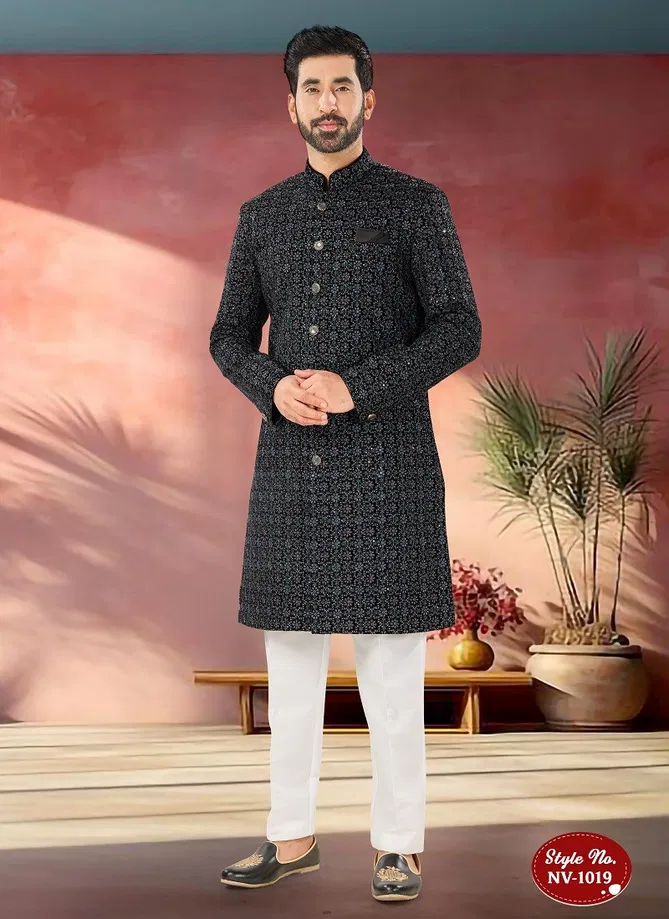 1651 1 Occasion Wear Mens Indo Western Wholesale Shop In Surat