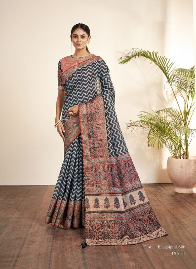 Nirvi By Mahotsav Gajji Silk Printed Saree Catalog