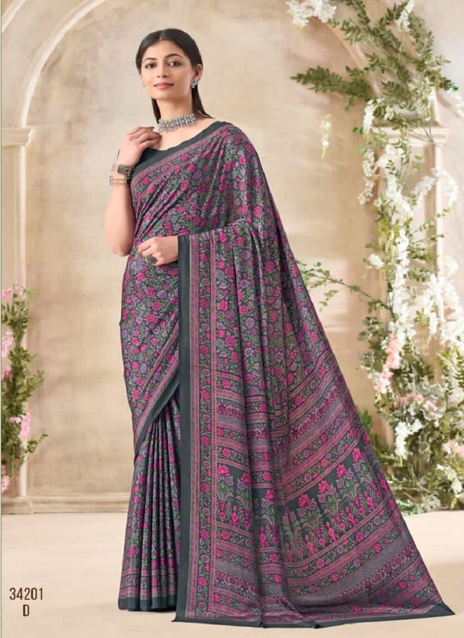 Vivanta Silk 35 By Ruchi Silk Crepe Printed Wholesale Sarees In India